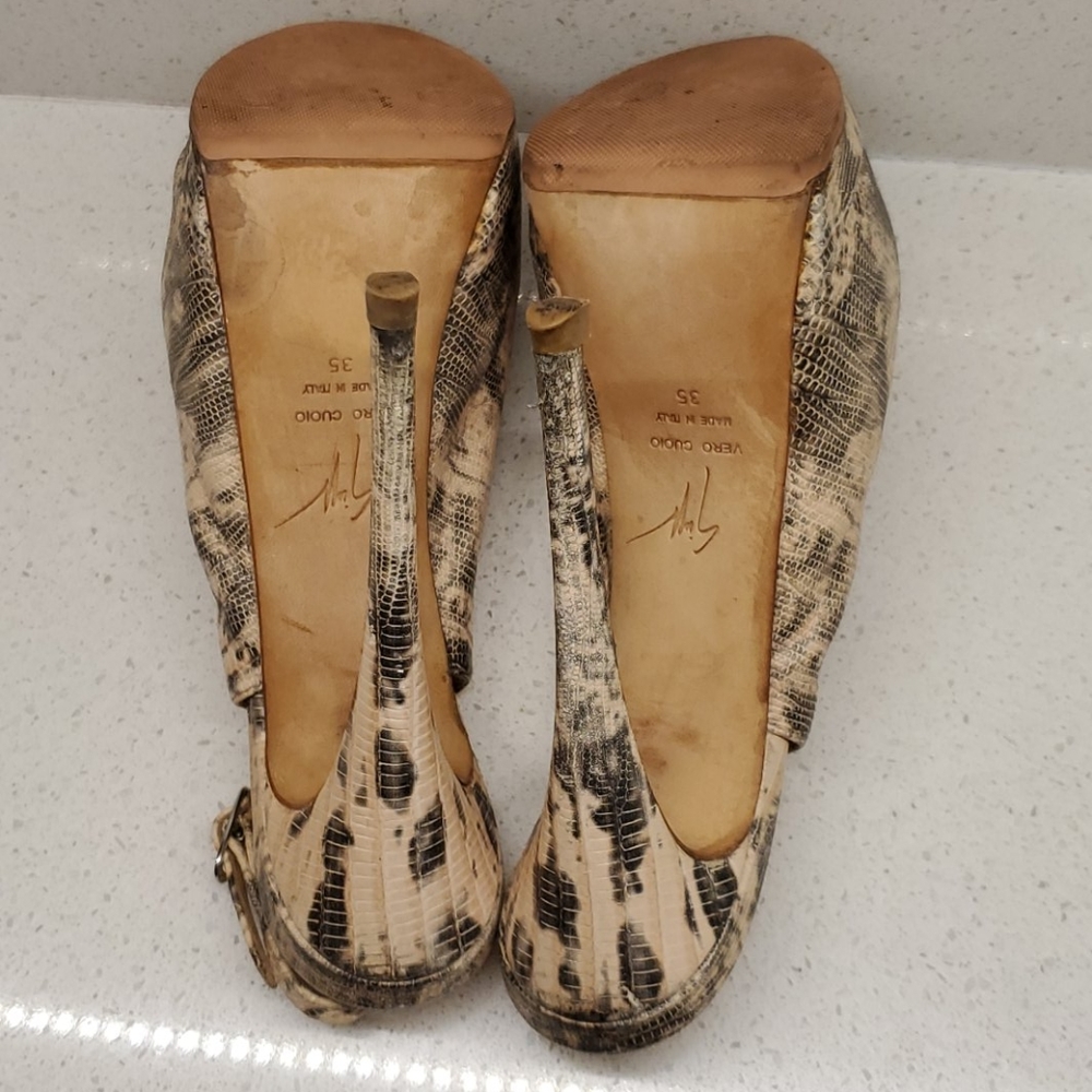 GIUSEPPE ZANOTTI python heeled pumps(size 5) - Picture 6 of 8